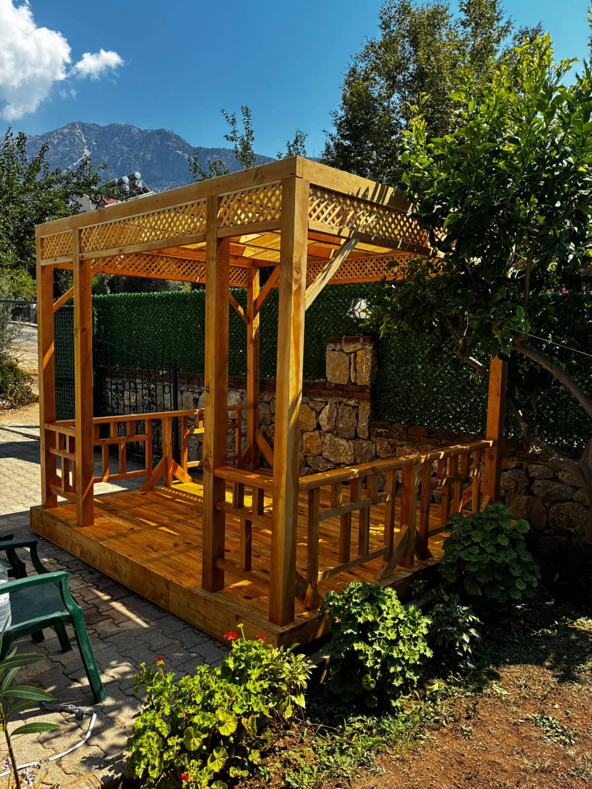 Ahşap Kamelya, Pergola & Veranda